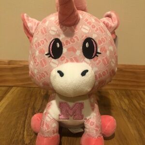 Pink Unicorn Michigan Plush Toy